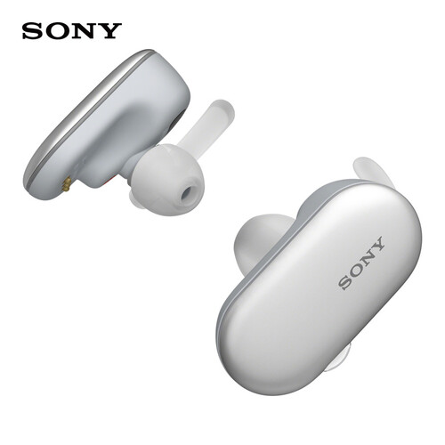 索尼（SONY）WF-SP900 真无线防水运动耳机 （IPX5/8防水等级 触控面板 4GB内存）白色