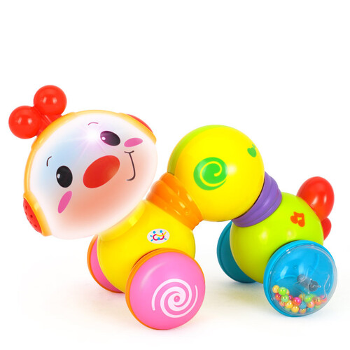 京东超市汇乐玩具（HUILE TOYS） 彩虹叠叠鸭手指启蒙学习琴爬行虫小孩宝宝早教益智婴儿玩具 汇乐997爬行小虫