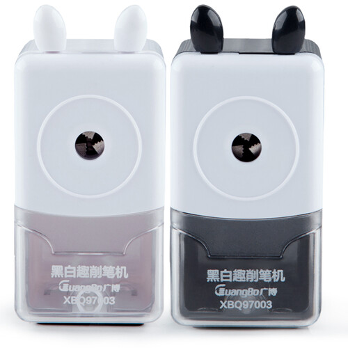 广博(GuangBo)学生手摇卷笔刀削笔器转笔刀办公文具 颜色随机单个装XBQ97003