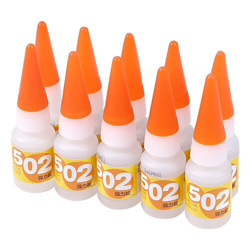 晨光(M&G)502快干强力胶水8g/支 10支装AWG97027