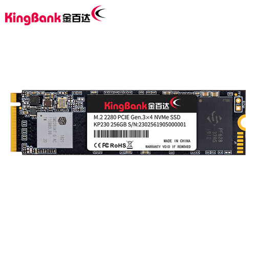 金百达（KINGBANK） 256GB SSD固态硬盘 M.2接口(NVMe协议) KP230系列
