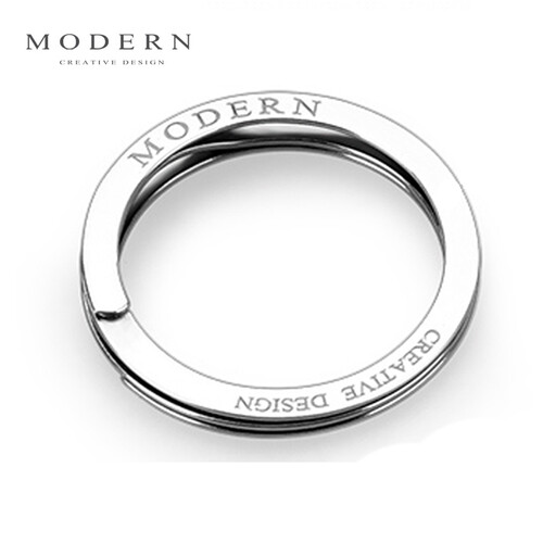 德国Modern专利钛合金钥匙扣高档男士个性简约锁匙圈女士创意腰挂防丢钥匙环金属防静电不锈钢配件优质