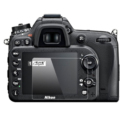 Earlymen 尼康D610/D750/D800/D810/D7200钢化膜 单反相机钢化膜 屏贴 屏幕保护膜 贴膜 玻璃钢化膜送镜布