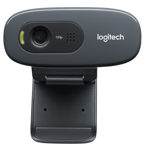 罗技（Logitech）C270 高清网络摄像头 高清视频通话 720P