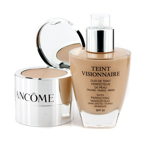 海囤全球兰蔻 Lancome 高清微整 抗痕双层粉底液+遮瑕膏SPF20 02 Lys Rose自然色