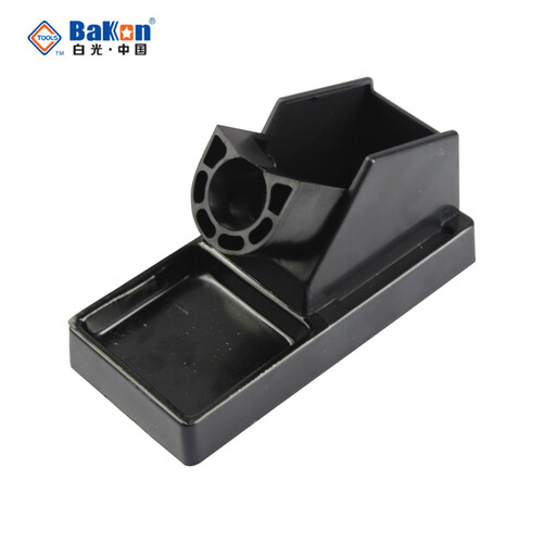 BAKON深圳白光电烙铁架 烙铁架多功能耐用型清洁除锡耐高温烙铁头海绵 电烙铁头三件套 烙铁支架