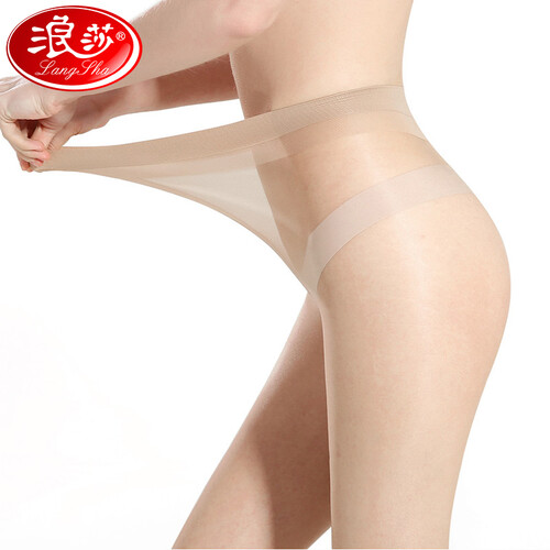 京东超市浪莎丝袜女夏连裤袜超薄防勾丝黑肉色女士长筒打底裤袜薄款 咖啡色1双均码
