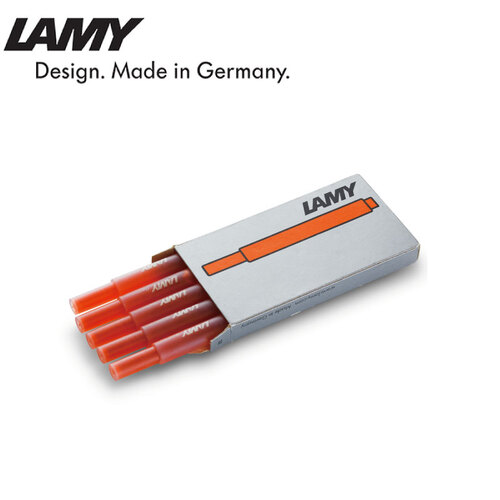 LAMY 凌美 墨水笔一次性水芯 橙色