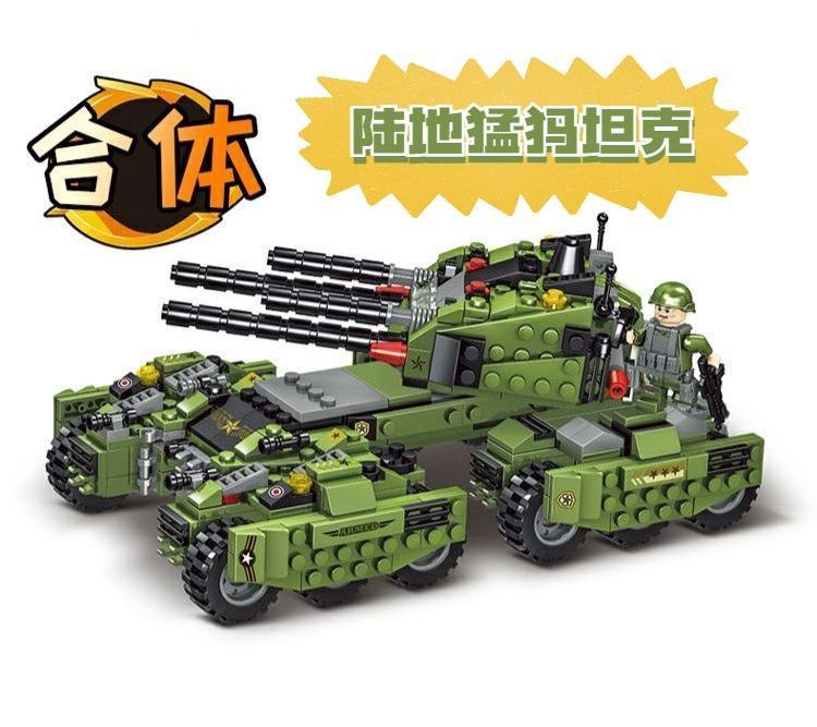 乐高lego克装甲车二战军队军事系列男孩拼装玩具积木儿童10岁未来机甲