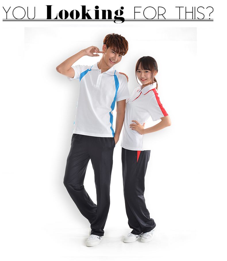 顺德高中校服顺德校服高中男生女生校服春夏运动服顺德高中女夏运裤子