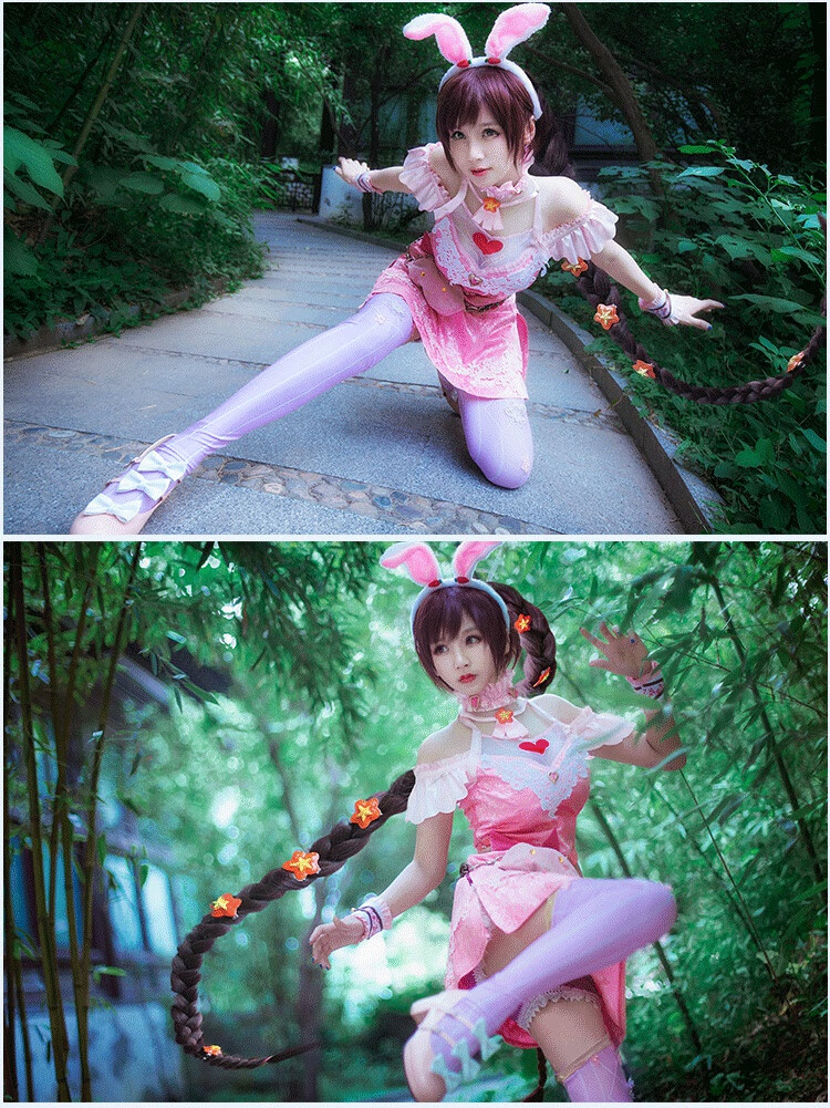 斗罗大陆cosplay服装,斗罗大陆正能量网站 【柔骨斗罗】斗罗大陆小舞唐三女朋友老婆cospla服装女古风cos兔子