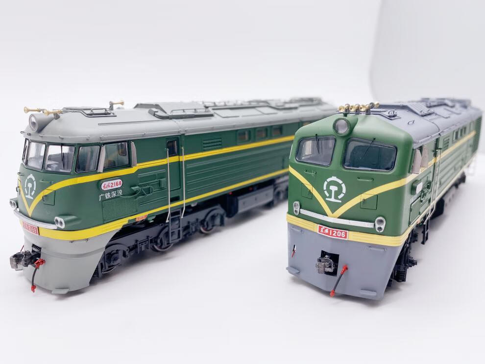 火车模型和谐电力机车ho 1:87df1 df3 东风型内燃机车