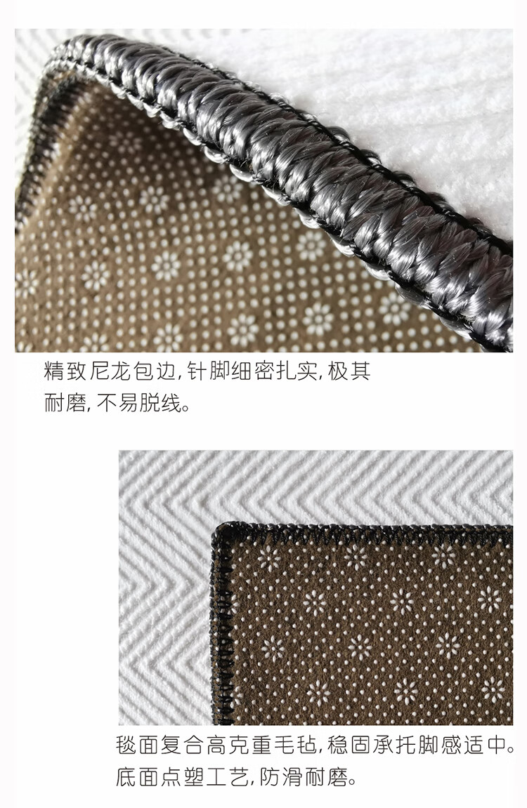 禄马扶持地毯美式轻奢玄关地毯入户客厅卧室圆形定制宝宝房间装饰大江
