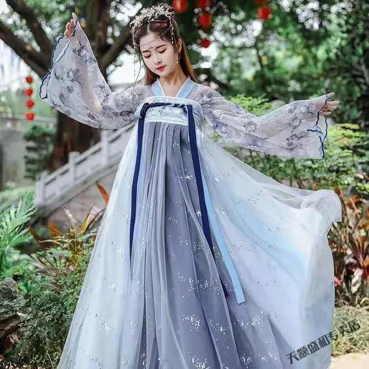 明制汉服女学生中国风古装抖音正版改良花嫁齐胸襦裙大码套装红色醉