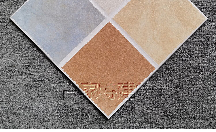 地中海糖果釉瓷砖600x600仿古砖客厅自带花角滑小院子地砖60x60定制