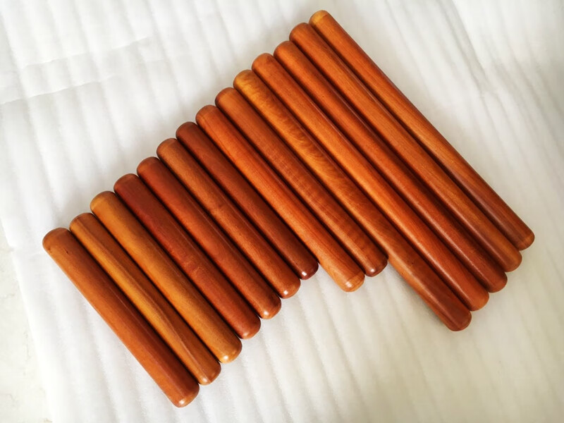 实木擀面杖红心枣木榉木面棒压面棍小号饺子皮大号赶面条烘焙工具红心
