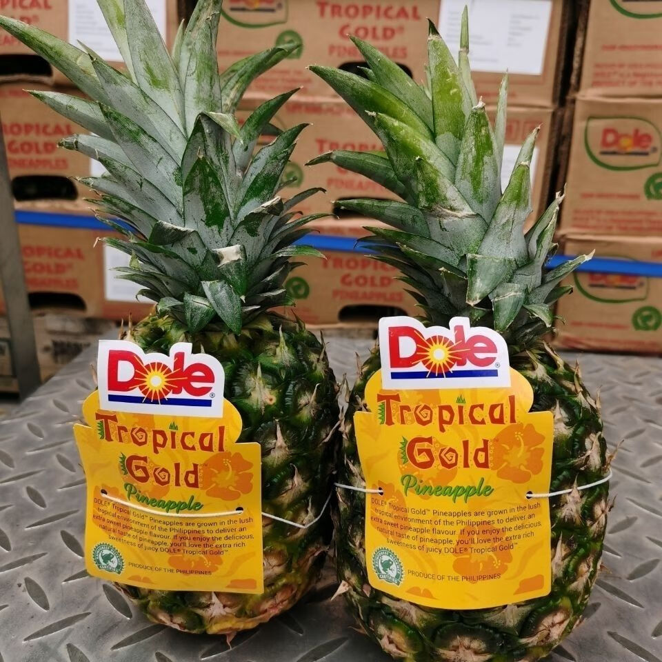 都乐金菠萝特大果都乐dole菲律宾原装进口金凤梨免挖眼免泡盐水1颗装