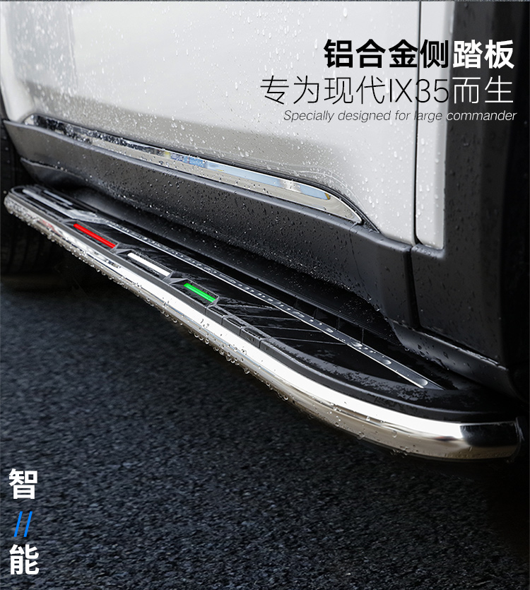 适用于北京现代ix35踏板18-19款ix35侧踏板迎宾脚踏板改装用原厂