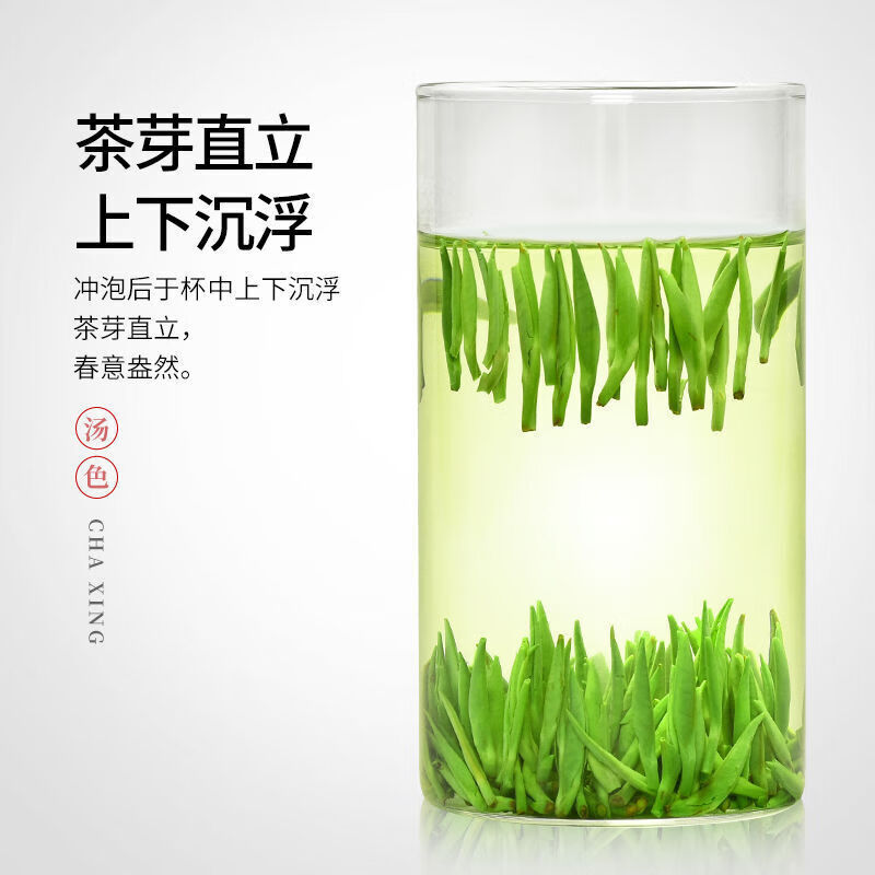 雀舌湄潭翠芽峨眉山竹叶青茶叶绿茶信阳毛尖雀舌100g罐装