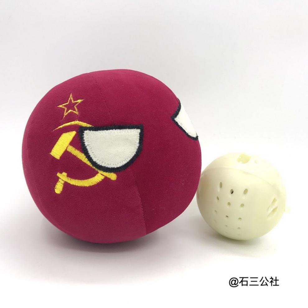 石三公社苏联球跳跳球内制苏维埃音乐学说话蹦蹦球波兰球国家球苏联