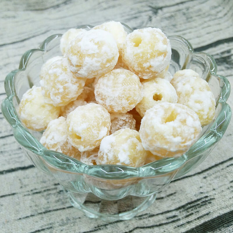 冰糖莲子即食200g500g100g袋装办公休闲零食甜品广东特产喜庆糖500g