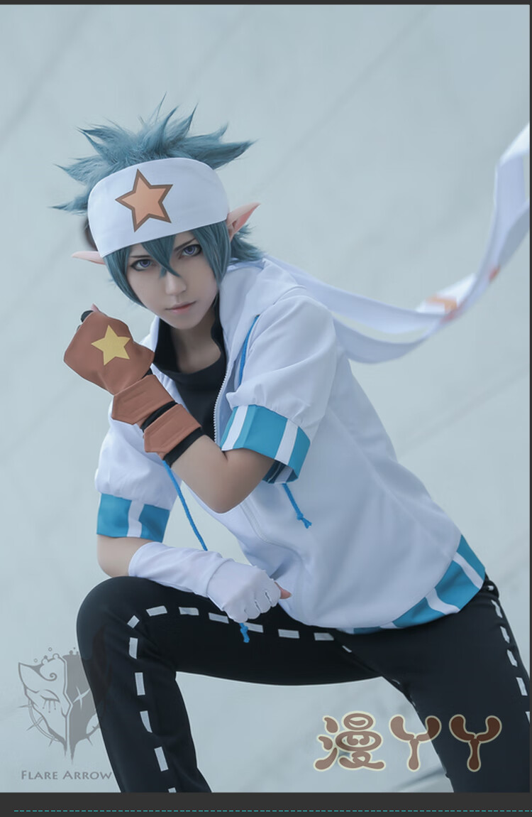 cos服精灵耳朵凹凸雷狮世界cos服cosplay日装女生服装送精灵耳假发xl