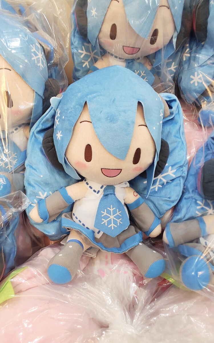 60官方旗舰sega初音未来precialitymiku蝴蝶结fufu傻fufu毛绒玩偶