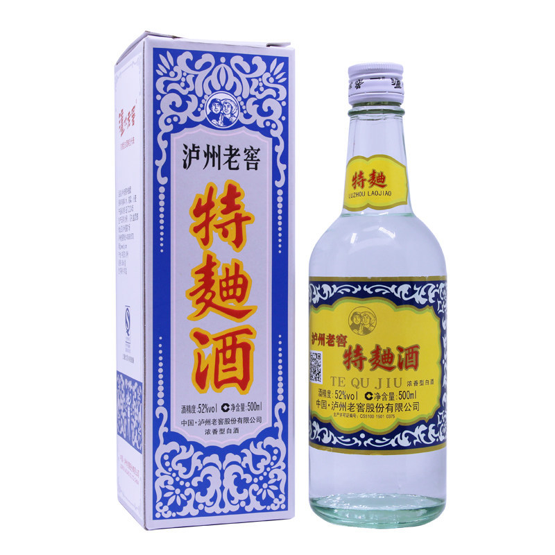 泸州特曲60版 500ml 单瓶 特曲 工农牌60版 52度浓香型白酒