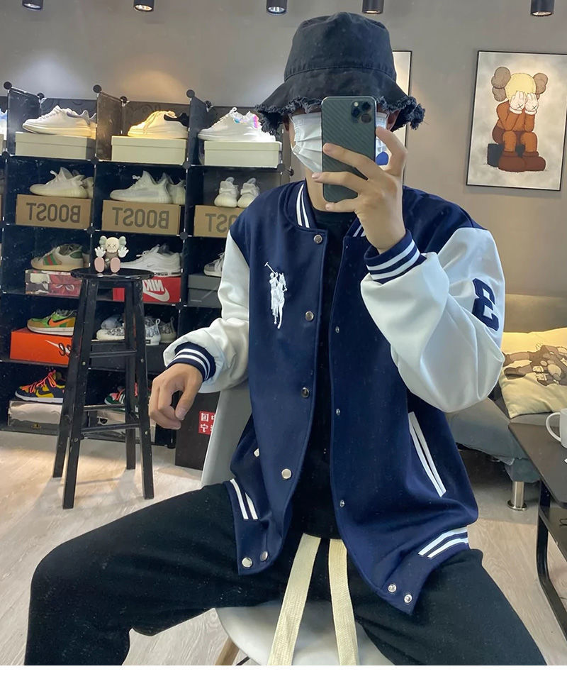 男士春秋款外套精神小伙棒球服男春秋季潮牌痞帅情侣上衣服男秋装外套
