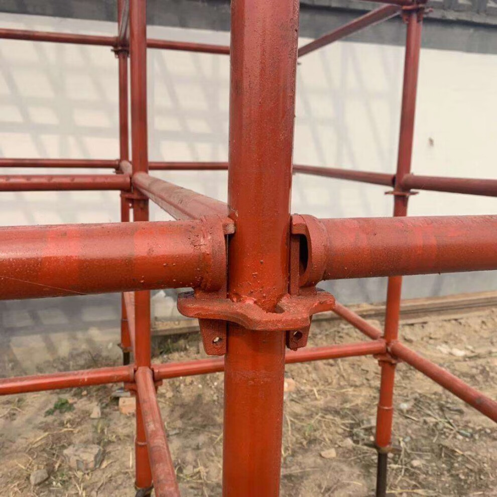 精选轮扣锁销横插销建筑轮扣式脚手架快拆配件十字轮盘织语78mm