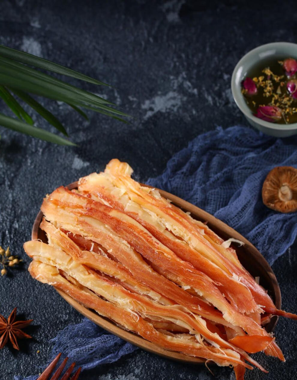 鱿鱼丝500g手撕原味鱿鱼即食零食海味特产鱿鱼片干仔须墨鱼条 原味