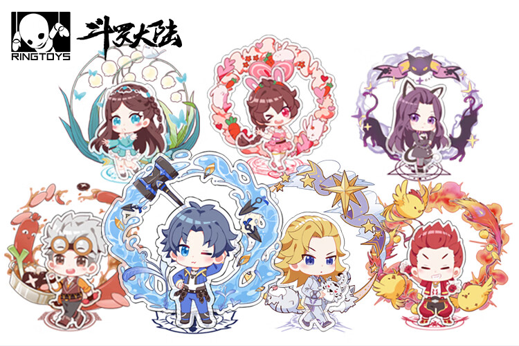 2022新品ringtoys玩界斗罗大陆官方授权周边唐三小舞亚克力立牌小舞