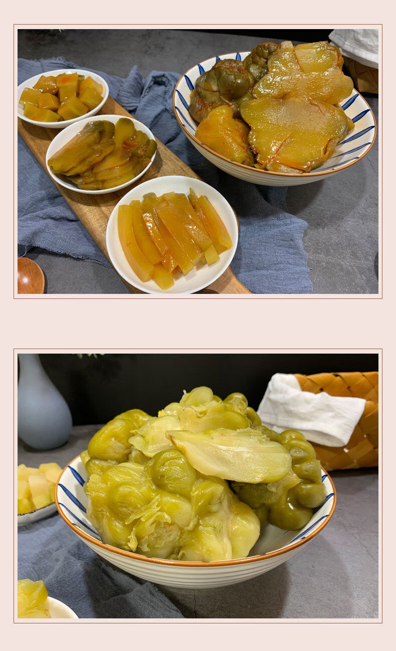 榨菜头400g5斤9斤整颗青菜头新鲜咸菜下饭菜芥菜疙瘩泡菜批发9斤装