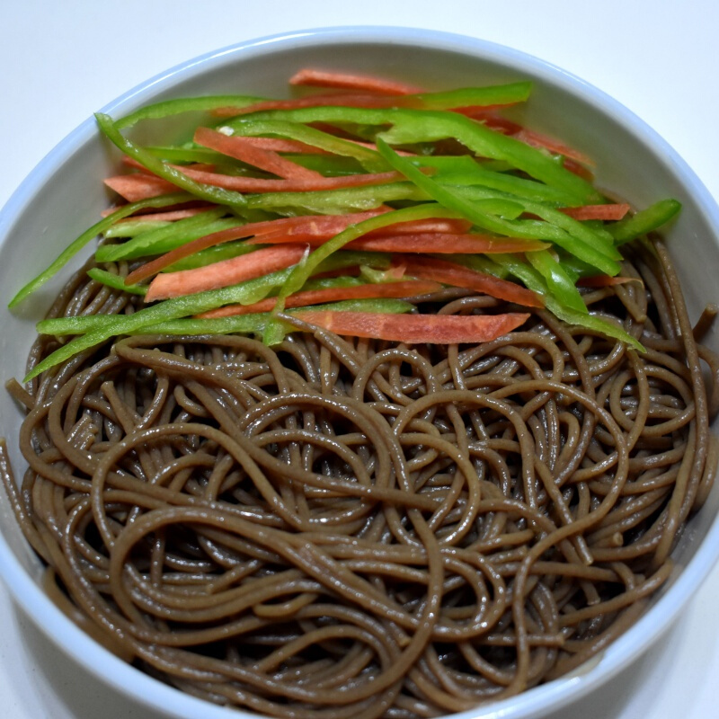 纯荞麦面 陕西蓝田荞面饸饹 苦荞麦面条 粗粮杂粮1750