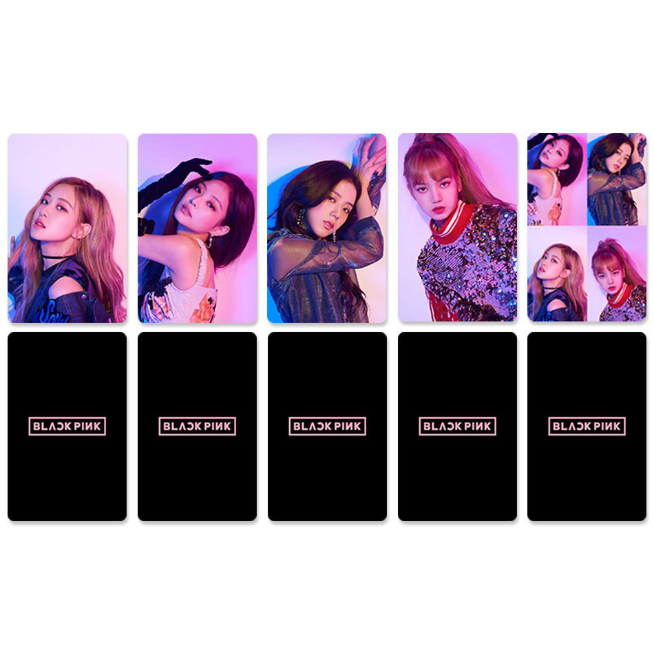 blackpink小卡扫图,blackpink全部小卡图鉴 blackpink2020收藏盒 blackpink 周边自制专辑小卡双面小卡套卡照片卡