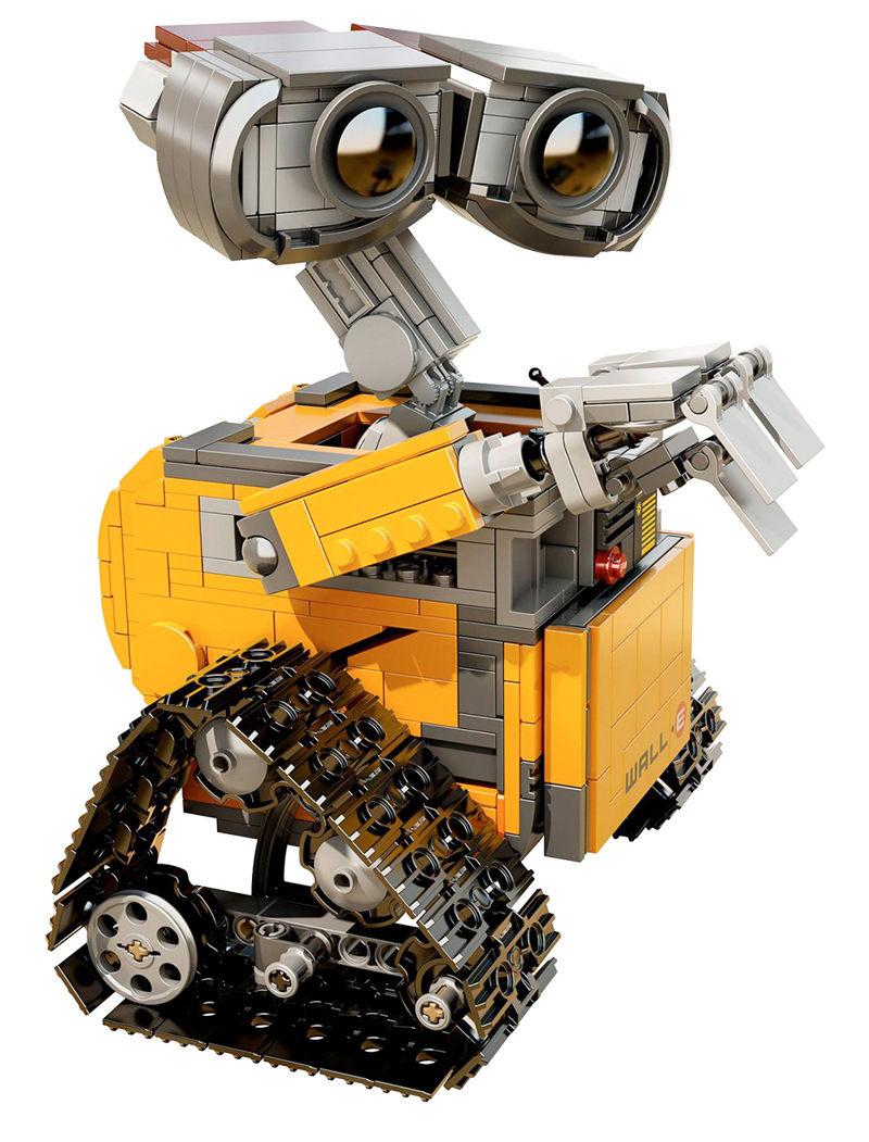 机器人拼装积木网红玩具礼品兼容大电影瓦力16003walle