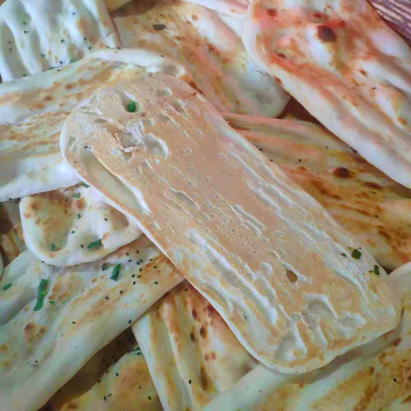 锅饼枣庄烧饼火烧面食山东特产主食缸贴子发面锅贴面饼大饼面包 小