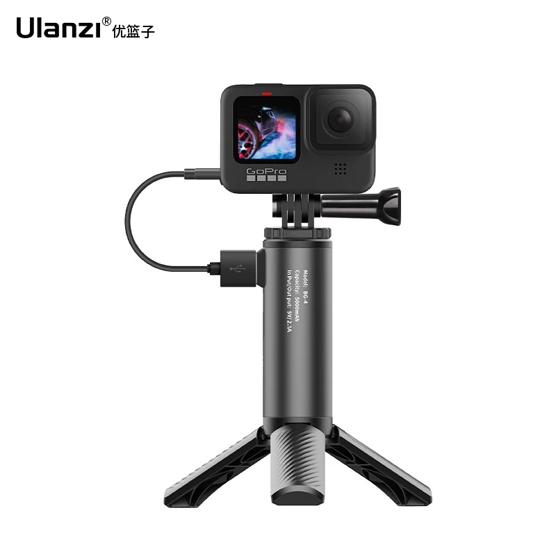 Ulanzi excellent basket BG-4 GoPro mobile charging handle tripod mobile  phone micro-single camera charging