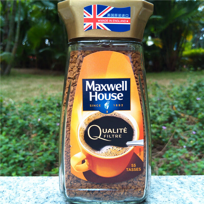 英国麦斯威尔金咖啡-速溶咖啡100gmaxwell house qualite coffee