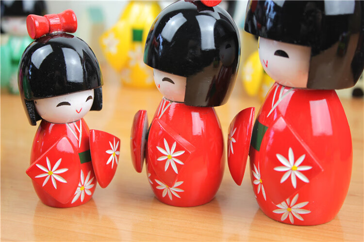 日本玩偶摆件和服娃娃日式套娃木偶日式料理寿司店装饰品工艺礼品新款
