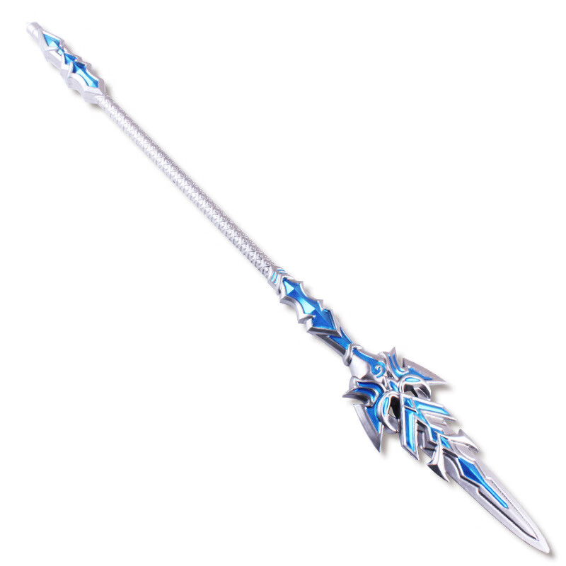 斗罗大陆蓝银霸王枪一米道具cosplay唐三pu仿真橡胶玩具武模型 82cm