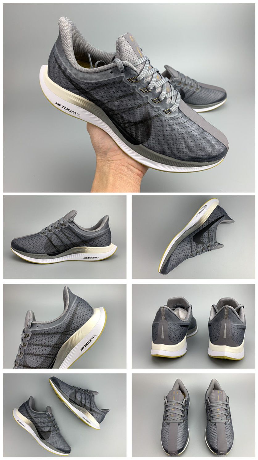飞马35x跑步鞋zoom跑鞋登月男鞋透气轻便马飞马35x灰红36