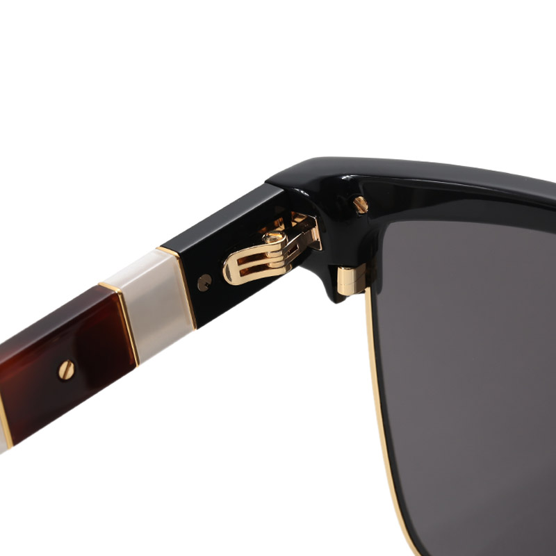 【寺库正品】【现货秒发】gucci/古驰 男士醋酸纤维/金属太阳镜眼镜