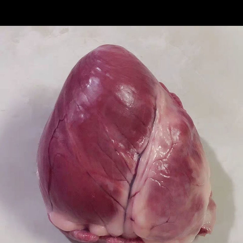 顺丰速运 新鲜猪心整生猪心猪心脏内脏处理干净发货 新鲜猪心5斤装