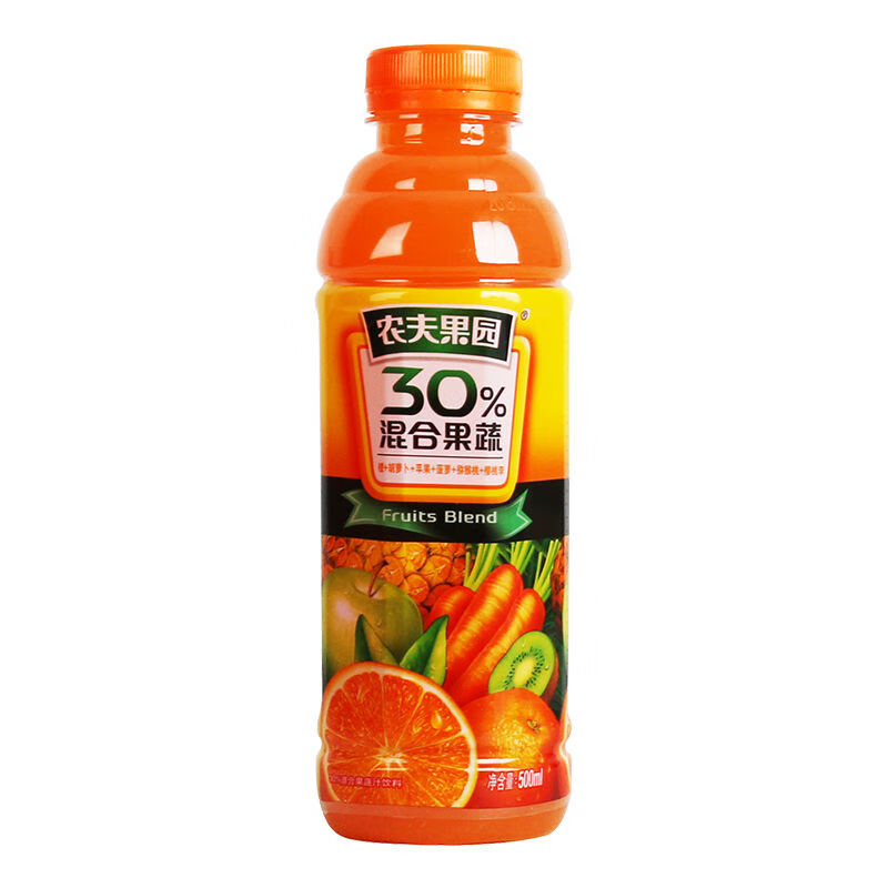 农夫果园果蔬汁农夫山泉农夫果园混合果蔬汁菠萝芒果番茄橙子胡萝卜