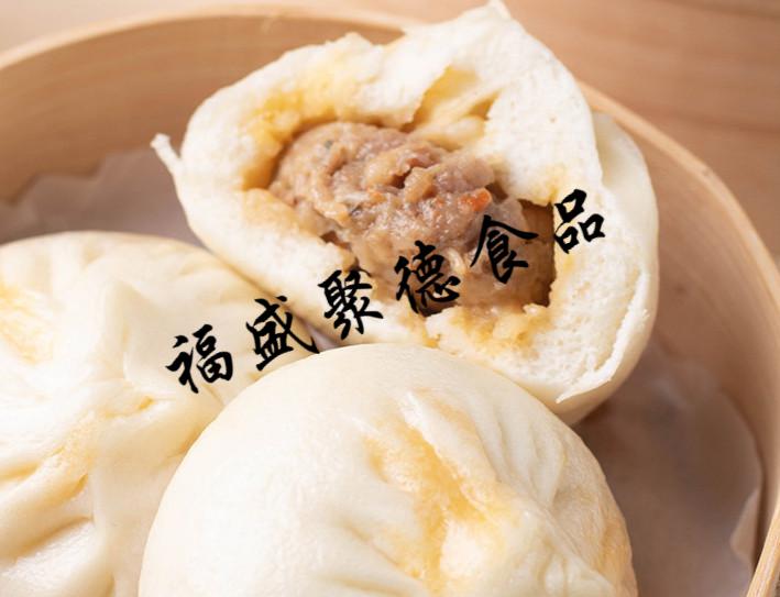 富春蟹黄包50g*6个 扬州茶社手工包子 早餐鲜肉速冻包子 营养面点