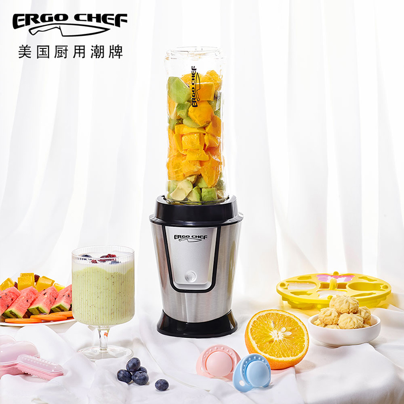 ERGO CHEFmy juicer榨汁机果汁机便携家用搅拌机料理机宝宝辅食机榨汁杯 京东折扣/优惠券