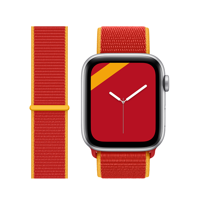 applewatch尼龙表带,applewatch表带 iwatch手表苹果表带尼龙回环系列applewatch 6 5 4 3