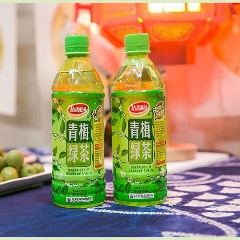 【夏日畅饮】青梅绿茶500ml*8瓶/15瓶 整箱茶饮料 8瓶