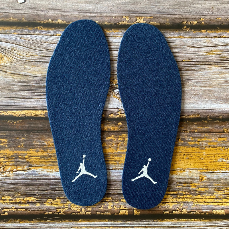 aj1鞋垫适配aj鞋垫原装男aj1346113435312篮球鞋zoom吸汗防臭两双装